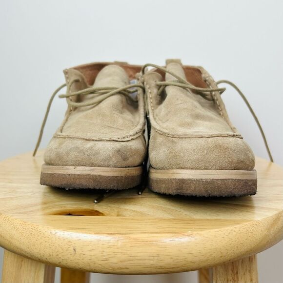 Mari Giudicelli Moccasin Suede Lace Up‎ Boot - Picture 11 of 11